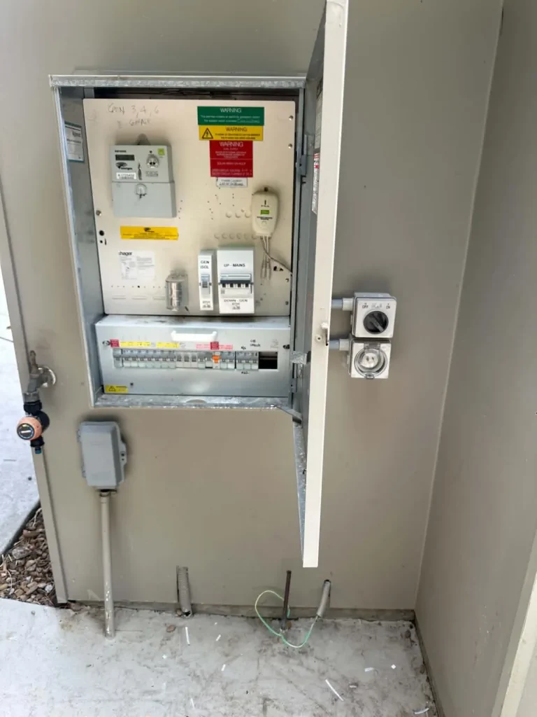 Switchboard and transfer-switch installation by SEQLD Electrical Services