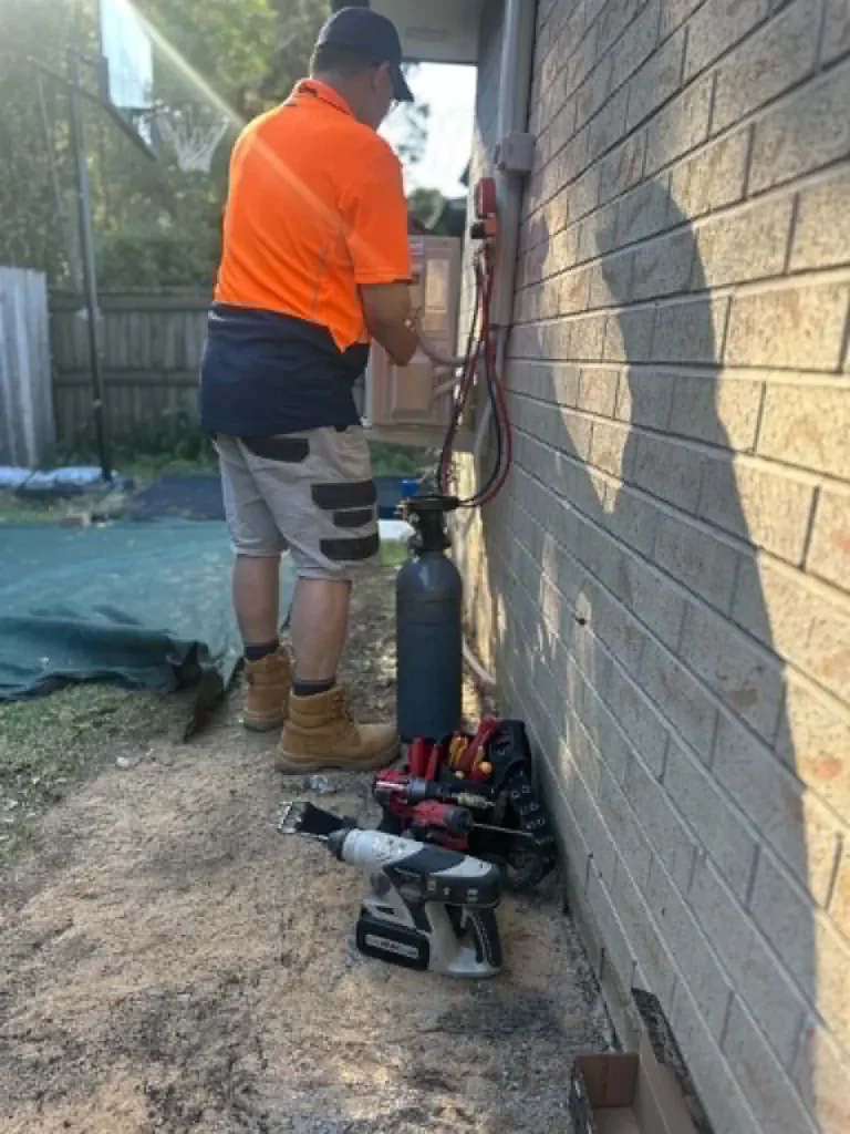 Split-System Air Conditioning — recent job by SEQLD Electrical Services