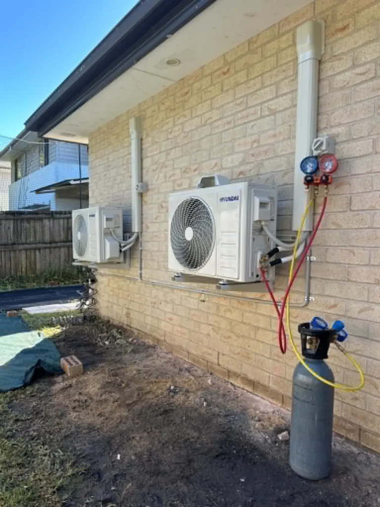 Split-system air conditioning installation by SEQLD Electrical Services