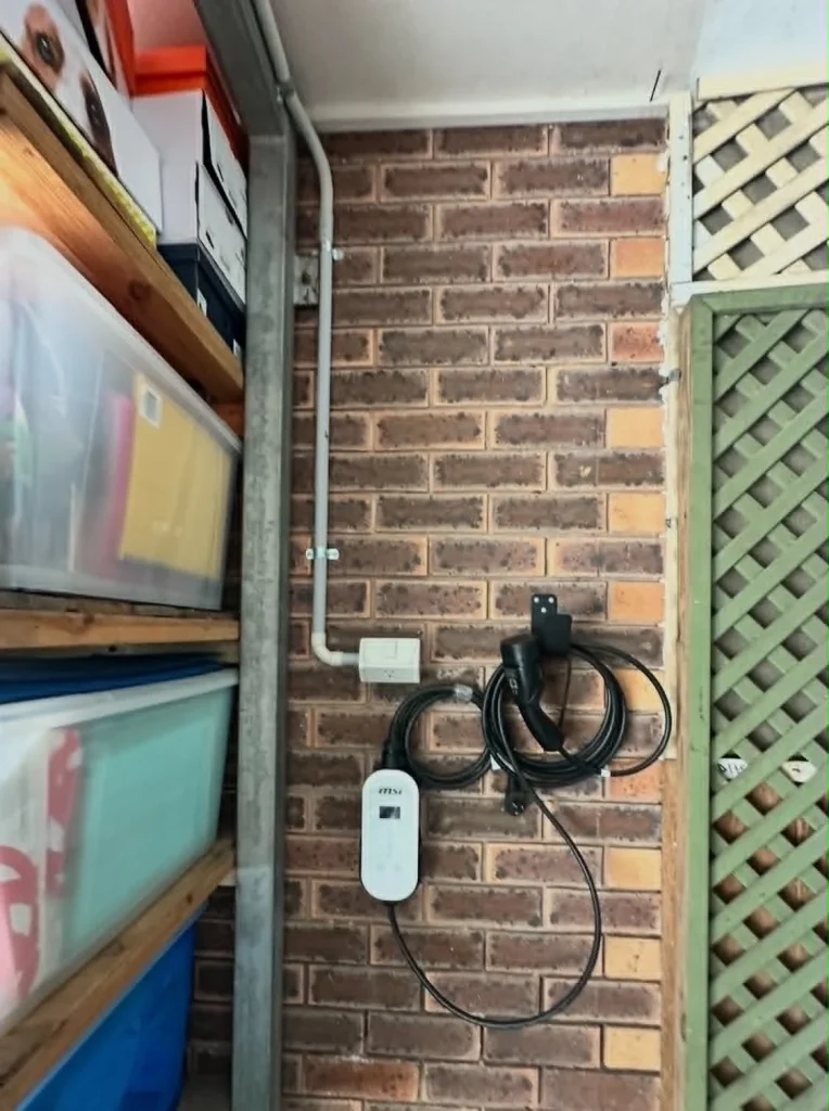 EV Chargers — recent job by SEQLD Electrical Services
